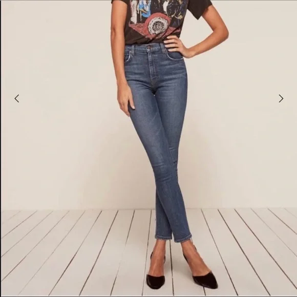 Reformation Catalina High & Skinny Jeans - 25 - Picture 3 of 12
